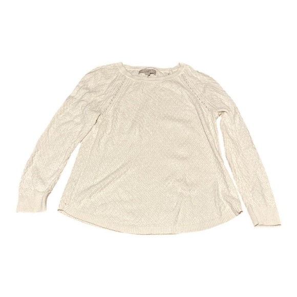 LOFT Sweaters - LOFT Cream Crew Neck Sweater